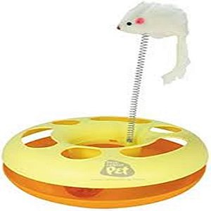 Briquedo Gato Base Interativa Com Ratinho