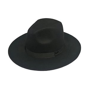 Chapeu Negrinho Feltro Acrilico N52 Cor 27 Aba 8 Cm - Rio Branco