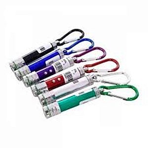 Mini Lanterna 3 em 1 Laser 2 Led 4.5w - Essencial