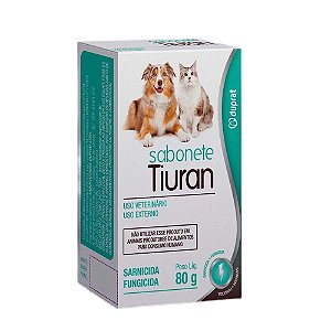 Tiuran Sabonete 80g Duprat