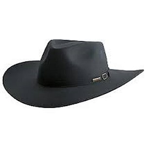 Chapeu Flocado Adulto Preto Tam m - Regalo