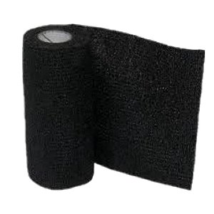 Bandagem Atadura Band-Flex - Preta 10cm