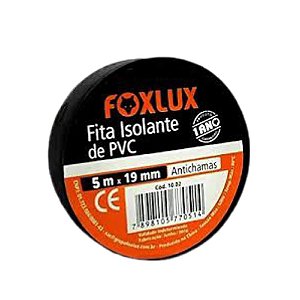 Fita Isolante  5mx19mm Foxlux Pote