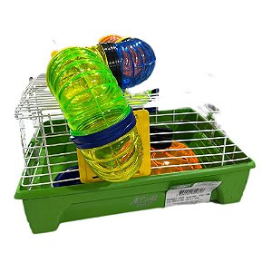 H-01 Hamster Home Tubo B-1 Verde