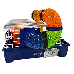 H-05 Hamster Estrela Tubo B-2 Azul