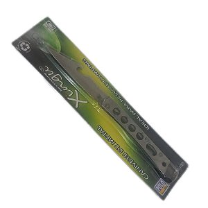 Canivete de Metal Prateado 15cm Xv-3571
