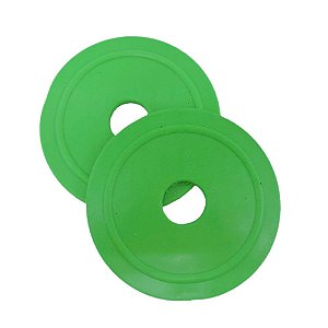 Protetor Lateral de Freio de Borracha Verde-4354 - Regalo Campeiro