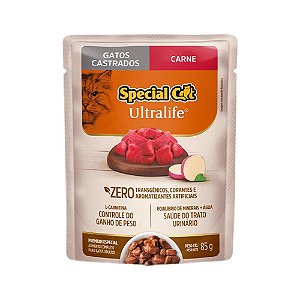 Sache Special Cat Ultralife Ad Carne 85gr