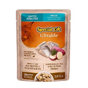 Sache Special Cat Ultralife Ad Salmao 85gr