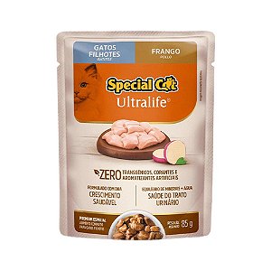 Sache Special Cat Ultralife Filhote Frango 85gr