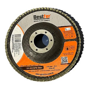 Disco Lixa Flap 115 Mm 4 1/2 080 Bestfer - Oi Brasil
