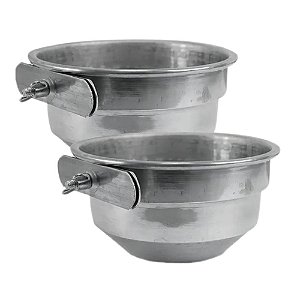 Caneca P/passaro Aluminio Borboleta Gigante