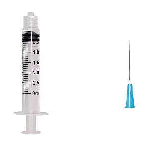 Seringa Sr 3ml Luer Lock/bd Com Agulha