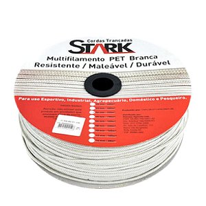Corda Stark Carretel Tr Pet Ma 03 Branca 400 Mt