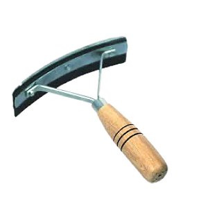 Rodo Raspador Metalico Zincado C/ Borracha - Walmur