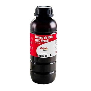 Tintura Iodo 10% 1 Litro Vansil