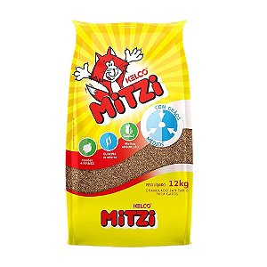 Areia Granulado Higienico Mitzi 12kg