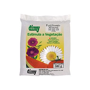 Adubo Npk 10.10.10 Dimy 500gr