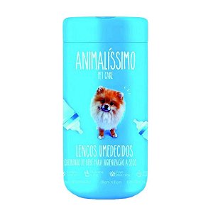 Lencos Umedecidos Animali Cheiro de Bebe C/75