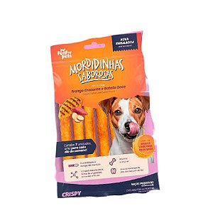 Mordidinhas Crispy Palito Batata Doce -Zanelli