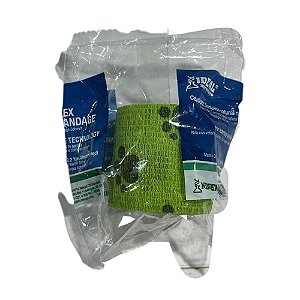 Bandagem Faixa Elastica 5cm Verde Oz170231