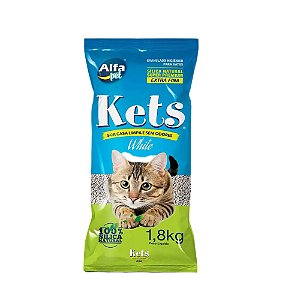 Areia Kets White 1,8kg Alfa16