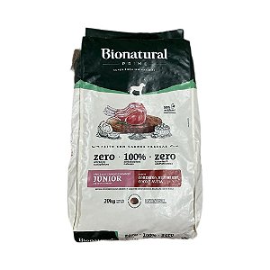 Racao Bionatural Caes R.Gg Adultos Cordeiro 20 Kg