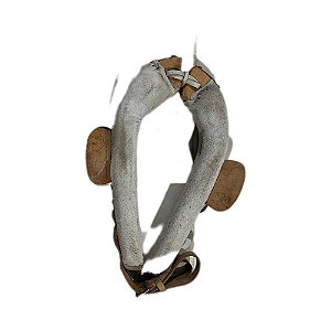 Conjunto Canga Curta da Pescoceira Madeira Norte Premium Grossa - St Unica Ped