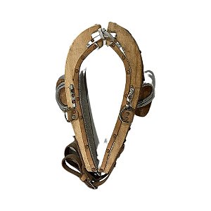 Conjunto Canga Longa da Pescoceira Madeira Norte Premium Grossa - St Unica Ped