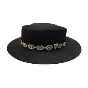 Chapeu Negrinho Feltro Acrilico Aba 6cm Marrom 27 - Tam: 52 - Rio Branco