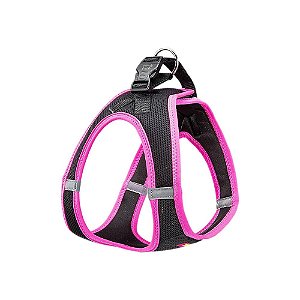 Peitoral Kaori Xxs Preto/rosa - Ferplast