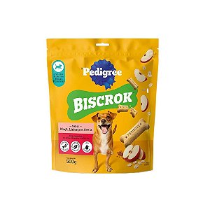 Pedigree Biscrok Adulto R Pequenas Maca 500gr Unidade