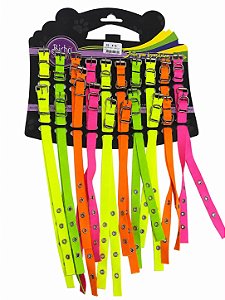 Coleira Neon - Bicho Com Luxo