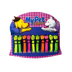 Coleira Neon - Bicho Com Luxo