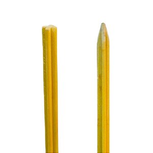 Vareta Fibra de Vidro Amarela 125x10mm Baspan