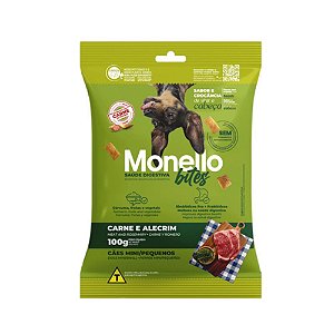 Bites Caes Mini/pequenos Saude Digestiva 100g Monello