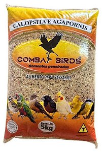 Racao Combat Birds Passaros da Natureza 5kg