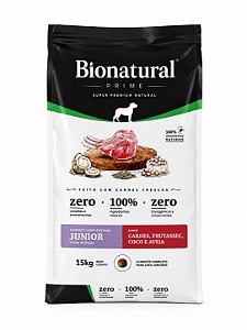Racao Bionatural Caes R.Gg Junior Cordeiro 15 Kg