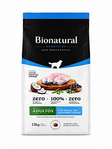Racao Bionatural Sensitive Ad Caes R. M. G. 15kg