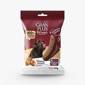 Bifinho Gran Plus Cao Todas as Racas Frango Assado 60g