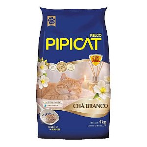 Areia Pipicat Cha Branco 4kg