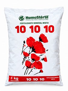 Fertilizante 10-10-10 1kg - Humusfertil