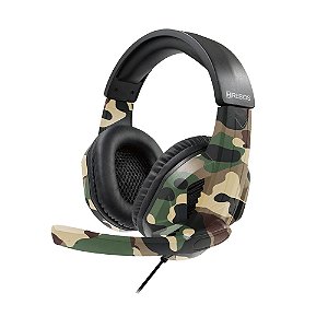 Fone Headset Gamer Com Fio Conector P3 Hrebos HS-802