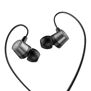 Fone de Ouvido P2 Com Fio Estéreo Preto Hrebos HS-67