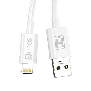Cabo Curto USB Para Lightning 0.2 Metros Turbo Hrebos HS-121