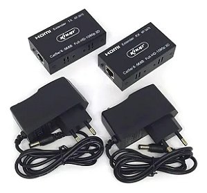 Extensor HDMI Knup 60 Metros Imagem 3D Resolução 1080p KP-3470