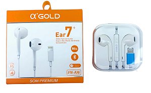 Fone Para Lightning Som Premium Com Microfone HD A'Gold FN-A16