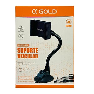Suporte Veicular AlphaGold Universal Ventosa Cola SPC-11