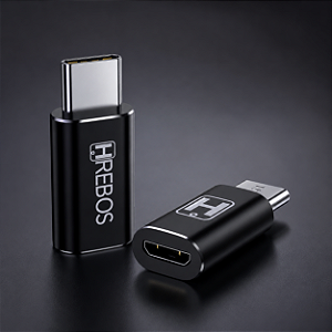 Adaptador Tipo C Para Micro USB V8 Hrebos HS-335