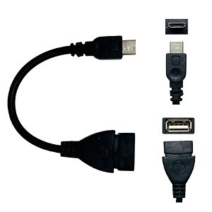 Cabo Adaptador OTG Para V8 Micro USB 1334